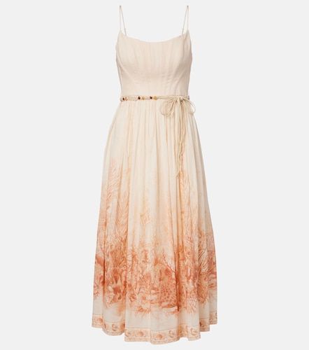 Vestido midi Wanderlust de algodón - Zimmermann - Modalova