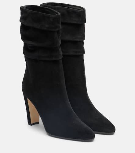 Calasso suede mid-calf boots - Manolo Blahnik - Modalova