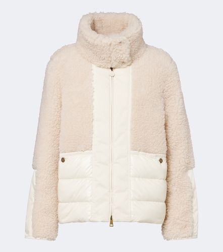 Daunenjacke Glorieux mit Teddyfleece - Moncler - Modalova