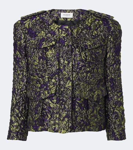 Balmain Cloque jacquard jacket - Balmain - Modalova