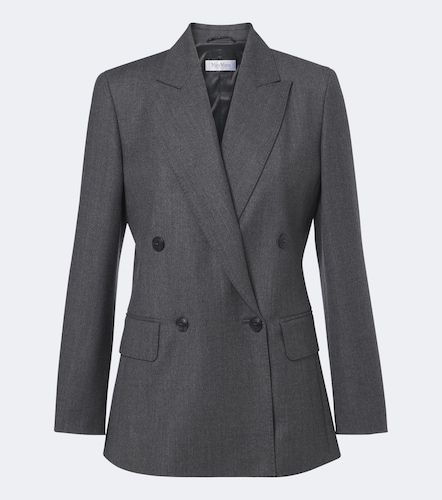 Blazer in misto lana doppiopetto - Max Mara - Modalova