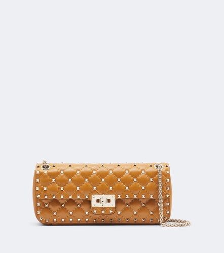 Borsa a spalla Rockstud Spike Medium in pelle - Valentino Garavani - Modalova