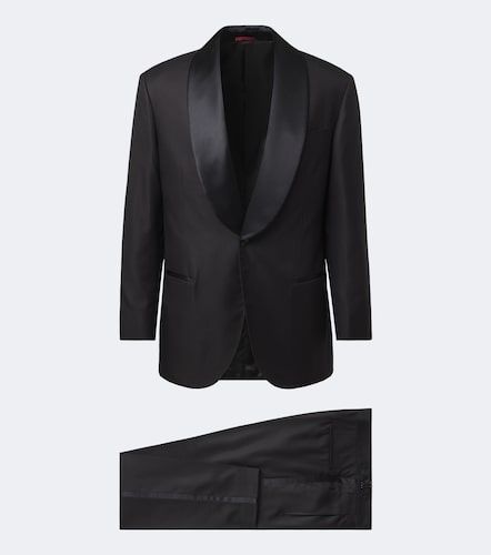 Smoking in twill di seta - Brunello Cucinelli - Modalova
