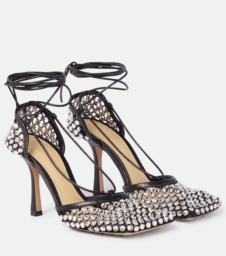 Sparkle Stretch embellished mesh pumps - Bottega Veneta - Modalova