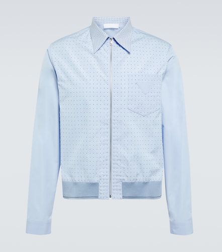 Prada Studded cotton blouson jacket - Prada - Modalova