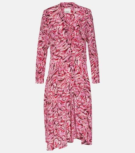 Abito midi Patel in seta con stampa - Isabel Marant - Modalova