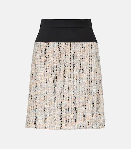 Minifalda de tweed de lana - Alexander McQueen - Modalova