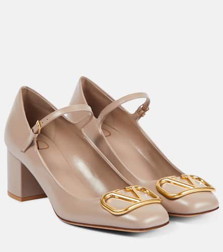 VLogo Signature leather pumps - Valentino Garavani - Modalova