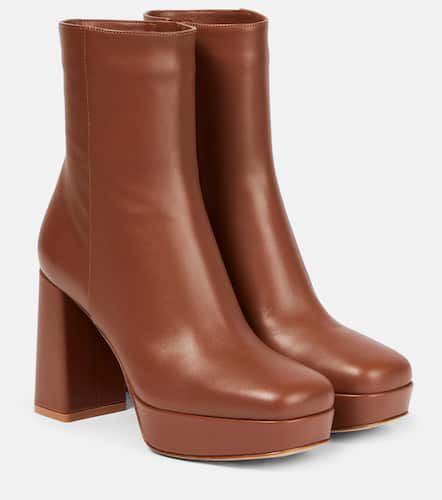 Daisen leather ankle boots - Gianvito Rossi - Modalova