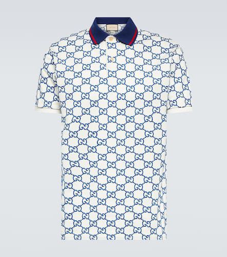 Gucci GG cotton-blend polo shirt - Gucci - Modalova