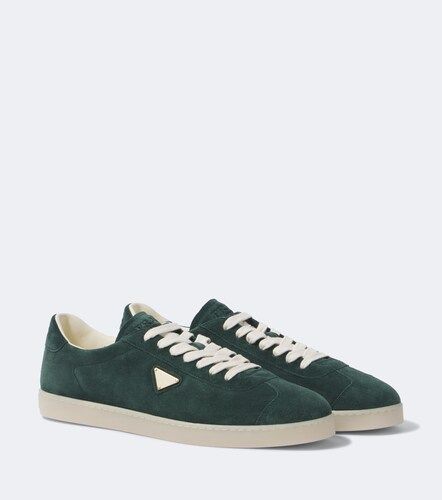 Prada Lane logo suede sneakers - Prada - Modalova