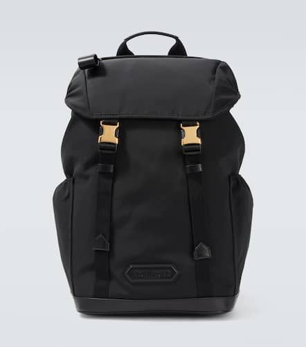 Tom Ford Leather-trimmed backpack - Tom Ford - Modalova