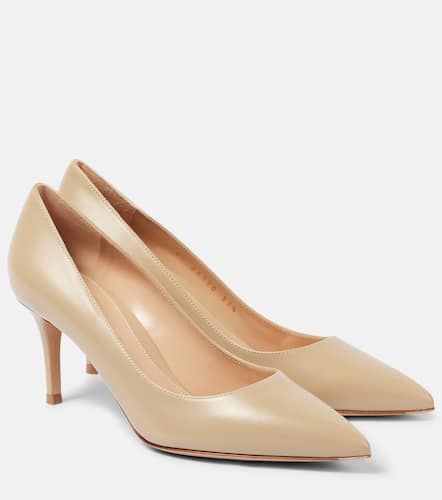 Gianvito 70 leather pumps - Gianvito Rossi - Modalova