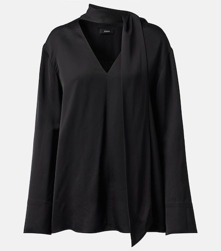 Joseph Blusa de seda con pañuelo - Joseph - Modalova