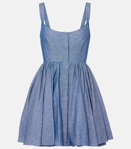 Alaïa Vestido bustier corto de chambray - Alaia - Modalova