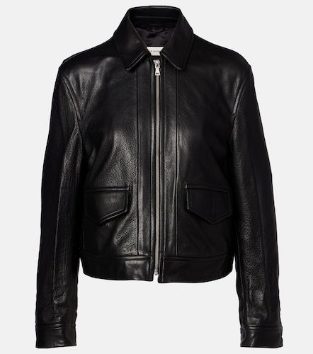Nour Hammour Layne leather jacket - Nour Hammour - Modalova