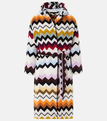 Bata Murrina de rizo de algodón en zigzag - Missoni - Modalova