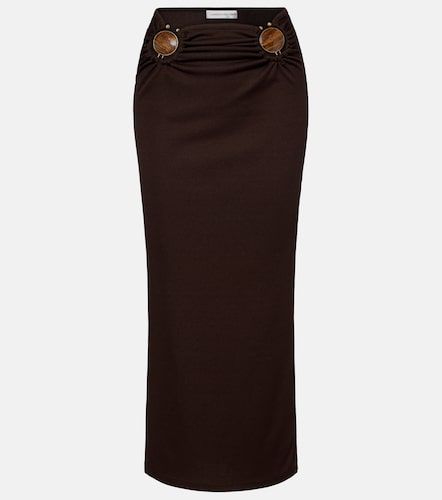 Gathered maxi skirt - Christopher Esber - Modalova