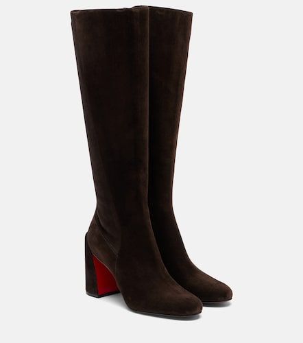 Botas altas Jane de ante - Christian Louboutin - Modalova