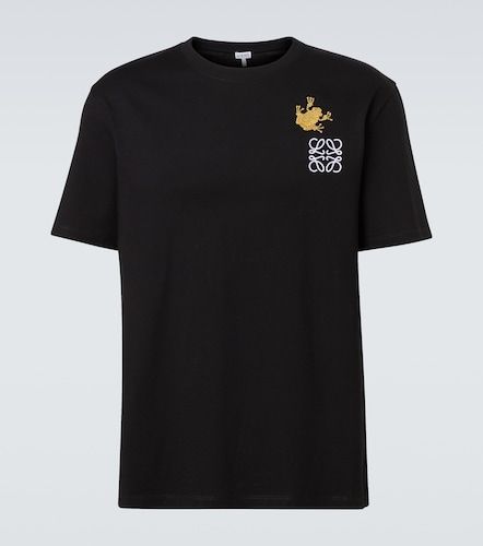 Camiseta de jersey de algodón con anagrama - Loewe - Modalova