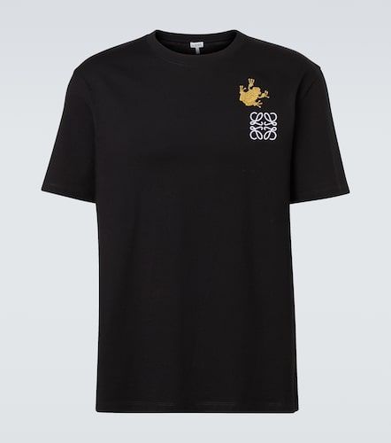 Camiseta de jersey de algodón con anagrama - Loewe - Modalova