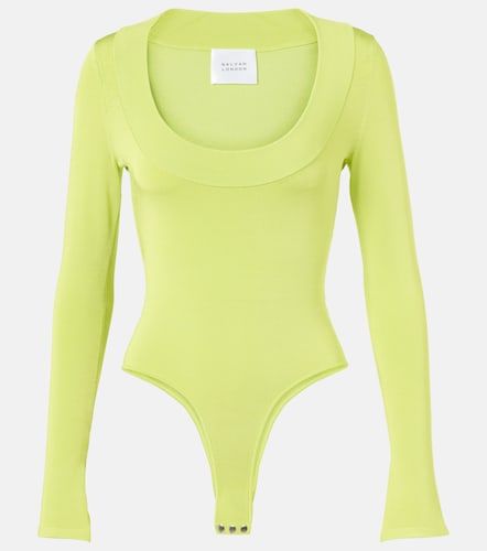 Galvan Sasha jersey bodysuit - Galvan - Modalova
