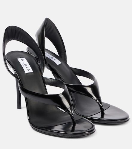 Infradito leather thong sandals - Alaia - Modalova