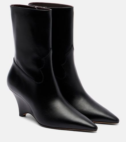 Camille 70 leather boots - Le Monde Beryl - Modalova