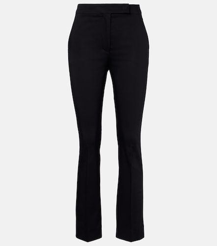 Cotton-blend cropped slim pants - Max Mara - Modalova