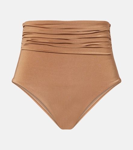 Salli draped high-rise bikini bottoms - Max Mara - Modalova