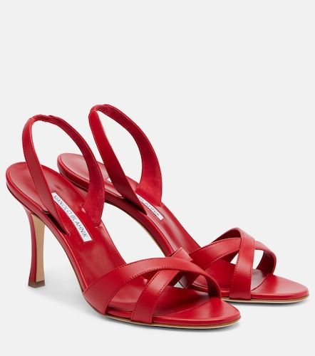 Callasli leather slingback sandals - Manolo Blahnik - Modalova