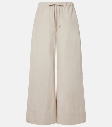 Pantalones anchos de popelín de algodón - 'S Max Mara - Modalova