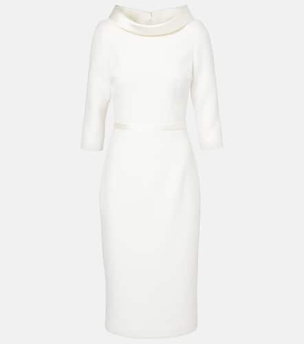 Bridal Meryl crÃªpe midi dress - Safiyaa - Modalova