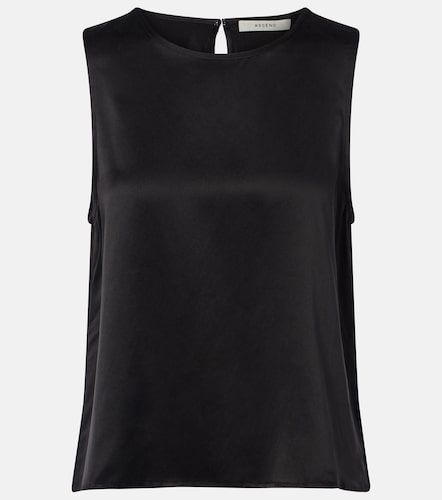 Tank top Sofia de charmeuse de seda - Asceno - Modalova