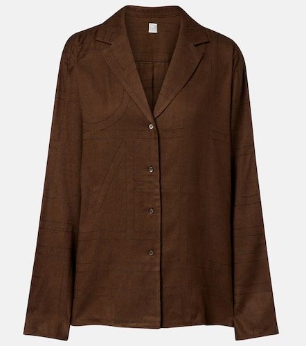 Toteme Pyjama-Hemd aus Flanell - Toteme - Modalova