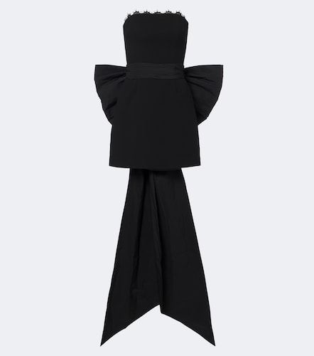 Abito corto bustier Aurelia con fiocco e pizzo - Rebecca Vallance - Modalova