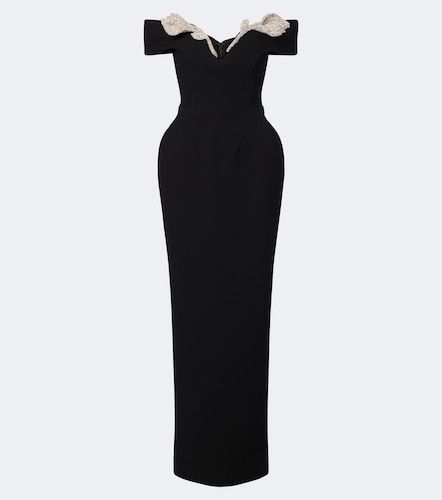Off-Shoulder-Robe Oscar aus Crêpe - Rachel Gilbert - Modalova