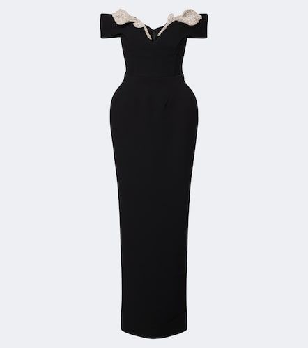 Off-Shoulder-Robe Oscar aus Crêpe - Rachel Gilbert - Modalova