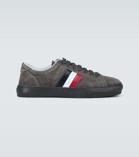 Moncler New Monaco suede sneakers - Moncler - Modalova