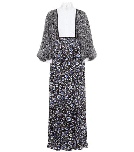 Floral stretch-silk maxi dress - Tory Burch - Modalova