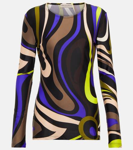 Pucci Bedrucktes Top aus Jersey - Pucci - Modalova