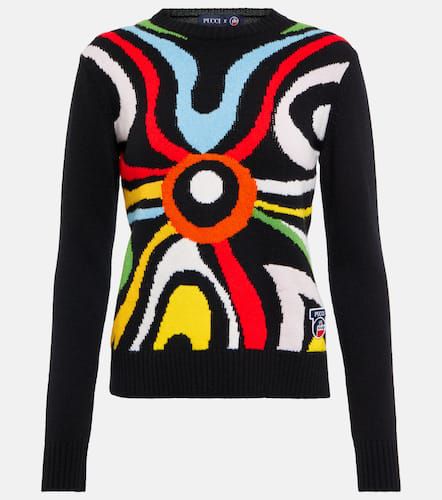 X Fusalp jersey Marmo de lana en intarsia - Pucci - Modalova