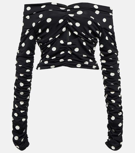 Magda Butrym Polka-dot cutout top - Magda Butrym - Modalova