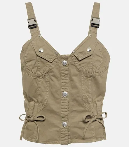 Coperni Bustier-Top aus Baumwolle - Coperni - Modalova
