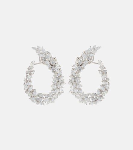 Y-Couture 18kt white gold earrings with diamonds - Yeprem - Modalova