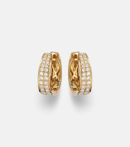 Pendientes Meryl Small de oro de 18 ct con diamantes - Anita Ko - Modalova