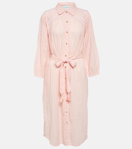 Cressida belted cotton shirt dress - Melissa Odabash - Modalova