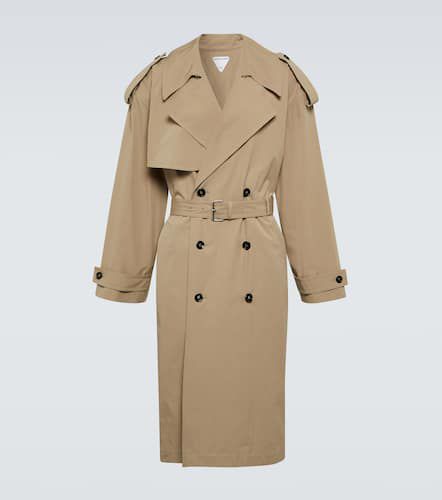 Cotton-blend trench coat - Bottega Veneta - Modalova