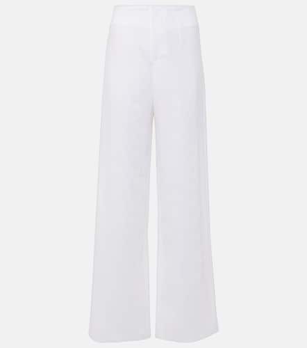 Isotta high-rise linen straight pants - Faithfull - Modalova