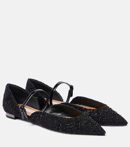 Bellezza bouclÃ© Mary Jane flats - Aquazzura - Modalova